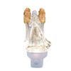 Angel With Spinning Glitter LED Night Light