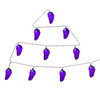 Battery Operated 10L Purple Grape LED Light Set 