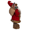 18" Standing Santa With Sack & Lantern 