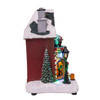 10.43" Battery Operated Multicolor LED Moving Musical House 