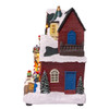 10.43" Battery Operated Multicolor LED Moving Musical House 