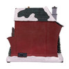 10.43" Battery Operated Multicolor LED Moving Musical House 