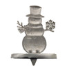 Snowman With Hat & Scarf Stocking Holder