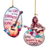 Contemporary Christian Guitar Ornaments, 3 Assorted