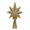 13.4“ Gold Glitter Polaris Star Projector Treetop