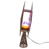 13.4" Gold Glitter Polaris Star Projector Tree Topper