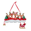 Reindeer Family Of 5 For Personalization 