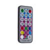 8' 240L RGB Multifunction LED Fairy Cluster Garland + Remote