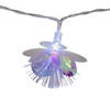 Battery Operated 10L Cool White LED Flower Light Set
