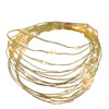 Battery Operated 50L Classic White & Warm White Micro LED Gold Wire Light Set