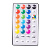 16' 480L RGB LED Multifunction Green Wire Cluster Garland + Remote