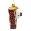 Noble Gems™ Glass Cherry Pie Ornament