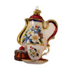 Noble Gems™ Glass Tea Service Ornament