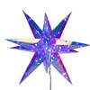 14.5" 72L RGB LED Magical Iridescence Holographic Foldable Starburst + Remote