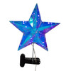 13.25" 15L RGB LED Magical Iridescence Holographic Star Tree Topper + Remote