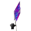 13.25" 15L RGB LED Magical Iridescence Holographic Star Treetop + Remote
