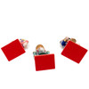 5.9" Red, Green & Blue Nutcrackers Set, 3-Pieces