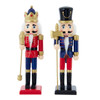 7.08" Red & Blue Nutcrackers, 2 Assorted 