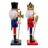 7.08" Red & Blue Nutcrackers, 2 Assorted 