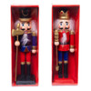 7.08" Red & Blue Nutcrackers, 2 Assorted 
