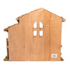13.75" Wooden Nativity Manger