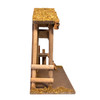 13.75" Wooden Nativity Manger