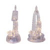 4.5" Battery Operated Warm White LED Nativity Scene Table Piece, 2 Assorted