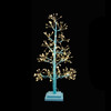 2' Pre-Lit Warm White Fairy LED USB Blue Twig Tree