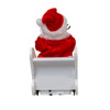 Battery Operated Moving Santa on Sleight With Reindeer Table Piece