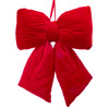 18" Crushed Red Velvet Bow