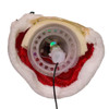12" CUL Fiber-Optic LED Santa Tree Topper
