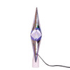 10" 18L "Merry Christmas" RGB LED Silver Star Tree Topper