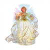 12“ UL 30L Fairy LED Fiber Optic Gold Angel Treetop