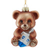 Noble Gems™ Glass Hanukkah Teddy Bear Ornament