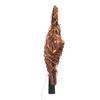 10" 20L Warm White Fairy LED Natural Rattan Star Tree Topper