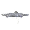 13" UL 25L Cool White LED Glittered Snowflake Tree Topper