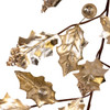 49" Gold Metallic Leaf Garland 
