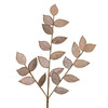 Champagne Velvet Leaf Spray
