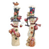Snow Town Snowman Table Piece, 2 Assorted 