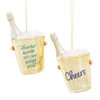 Glass Ice Bucket Ornament
