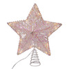 11.5" Battery Operated LED Pink Star Treetop
