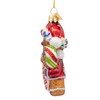 Noble Gems™ Glass Candy Gingerbread Man Ornament