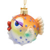Noble Gems™ Glass Puffer Fish Ornament