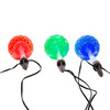 27.2" 3-Piece Jumbo Multicolor Faceted C9 Yard Stakes
