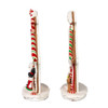 Gingerbread Flatback House Table Pieces, 2 Assorted