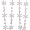 6' Snowflake Gem Garland