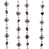 6' Silver Diamond Shape Garland