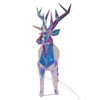 35.4" Lighted Magical Iridescence Holographic Reindeer