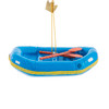 Noble Gems™ Glass  Whitewater Raft Ornament 