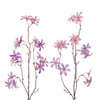 Purple & Pink Flower Branch Spray, 2 Assorted